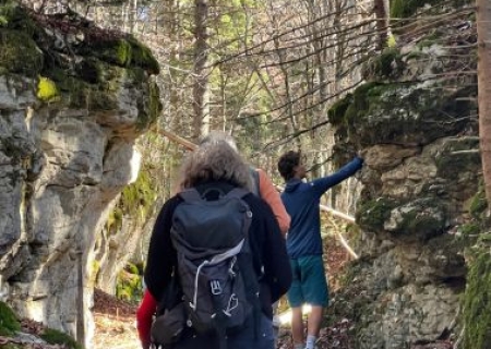 Sortie archéologie et botanique &quot;Le Salève, une montagne pleine de ressources&quot;