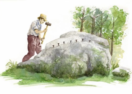 Sur les traces des graniteurs