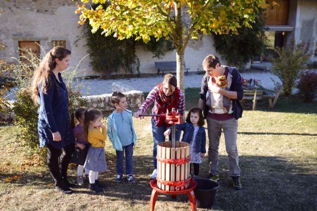 Pressage de fruits